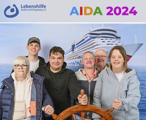Mit der Lebenshilfe Borken und der AIDA Luna auf Entdeckungsreise!